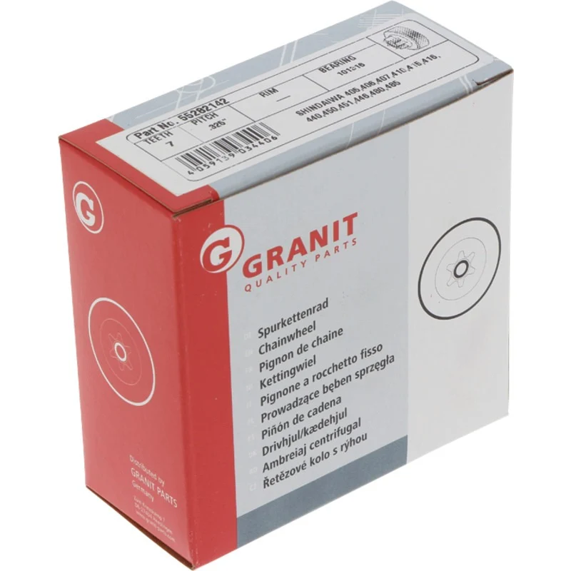 GRANIT ENDURANCE CUT Spurkettenrad.325" 7Z Gewicht 160 g