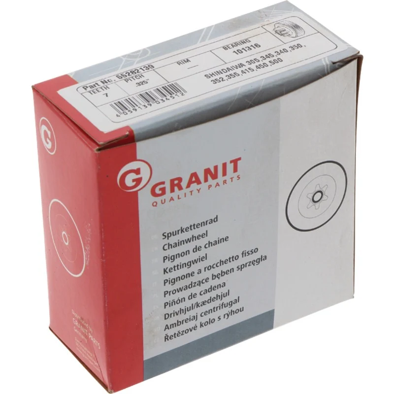 GRANIT ENDURANCE Cut Spurkettenrad.325" 7Z Gewicht 156 g