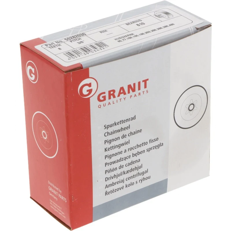 GRANIT ENDURANCE CUT Spurkettenrad 3/8" 8Z – 501 67 47-01