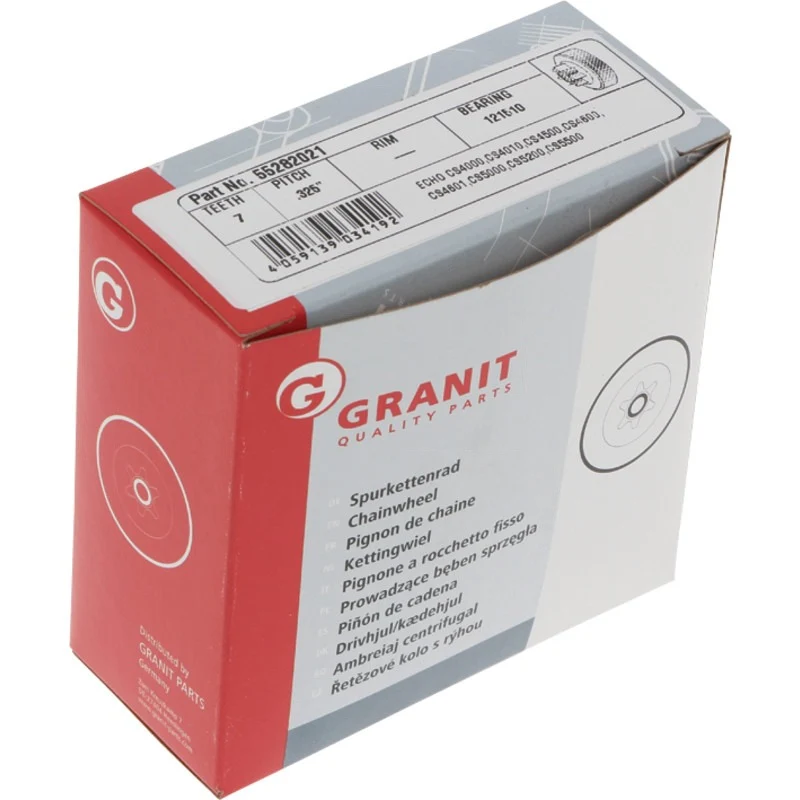 GRANIT ENDURANCE CUT Spurkettenrad.325" 7Z Gewicht 126 g