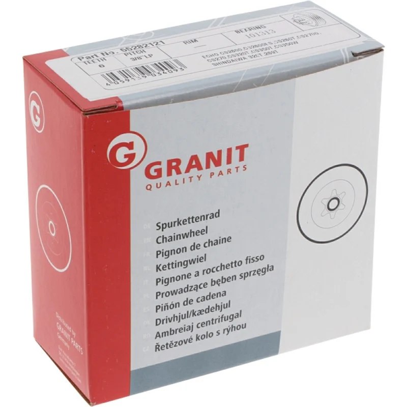 GRANIT ENDURANCE CUT Spurkettenrad 3/8" 6Z Gewicht 100 g