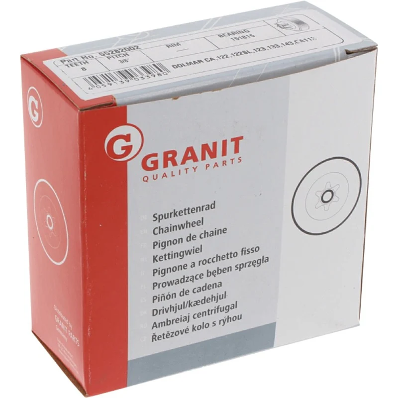 GRANIT ENDURANCE Cut Spurkettenrad 3/8" 8Z – 123 223 000