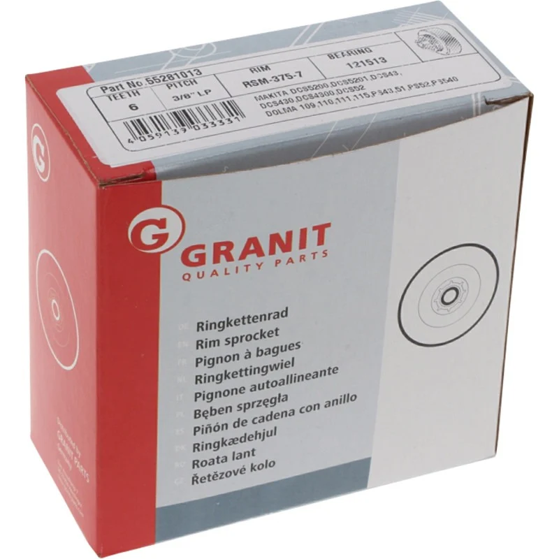 GRANIT ENDURANCE CUT Ringkettenrad 3/8" 7Z – 020 223 210