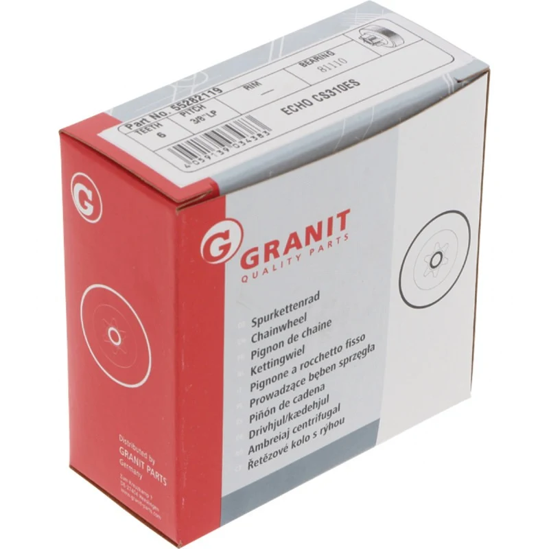 GRANIT ENDURANCE CUT Spurkettenrad 3/8" 6Z Gewicht 118 g