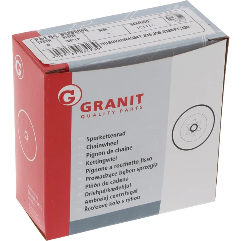 GRANIT ENDURANCE CUT Spurkettenrad 3/8" 6Z – 503 82 22-71