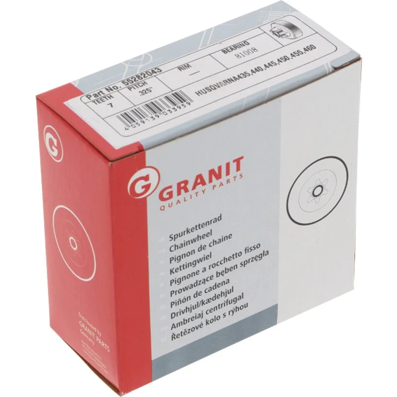GRANIT ENDURANCE CUT Spurkettenrad.325" 7Z – 537 29 17-02