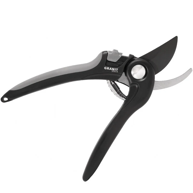GRANIT BLACK EDITION VPE6 Bypass-Handschere – 208 mm Schnittleistung Ast-Ø (mm) 12 / 24
