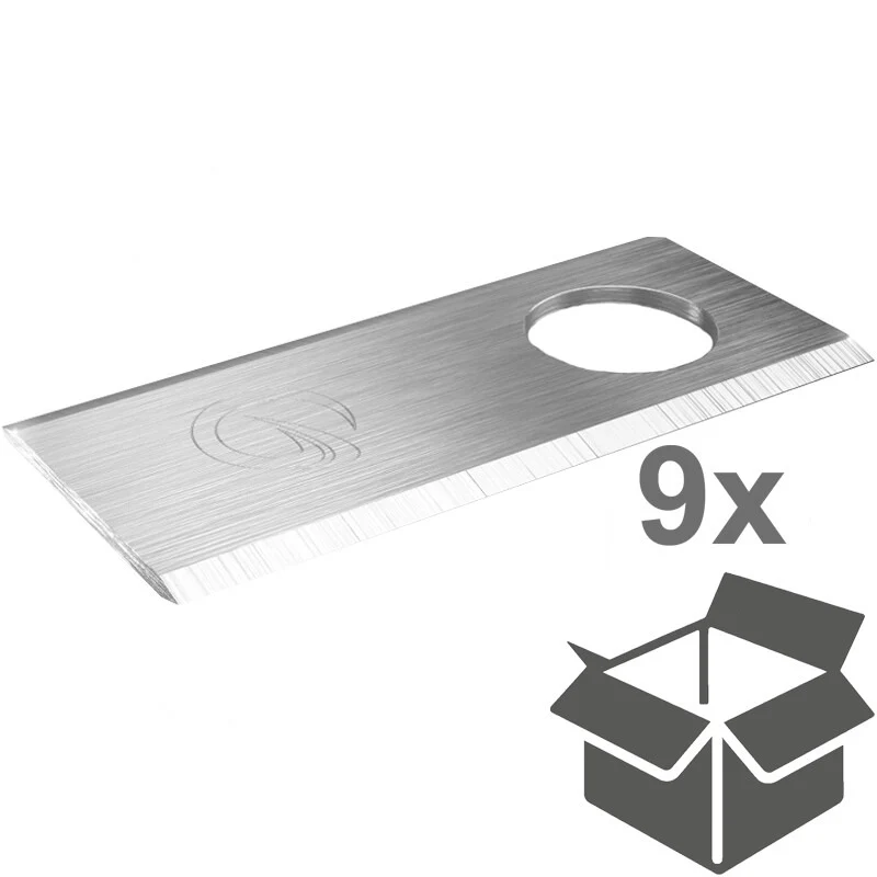Grimsholm Messerklingensatz passend für Honda Miimo HRM300, Miimo HRM310, Miimo HRM500 u. a. – 39 mm