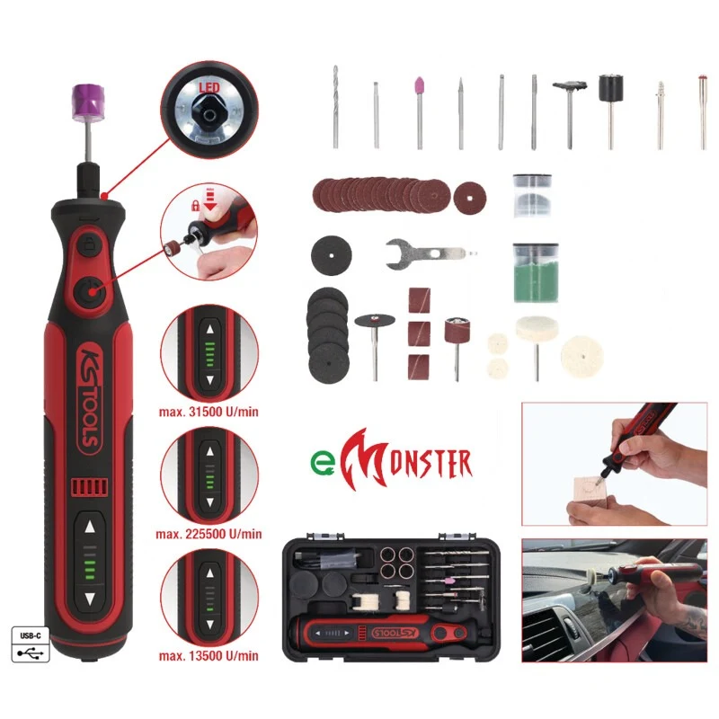 KS TOOLS eMONSTER Akku-Multifunktionswerkzeug