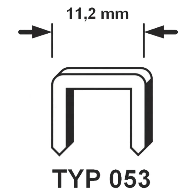 VPE1800 Feindrahtklammern Technische Daten • Feindrahtklammer A Ty
